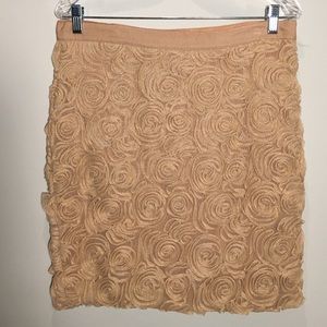 Gold Banana Republic pencil skirt